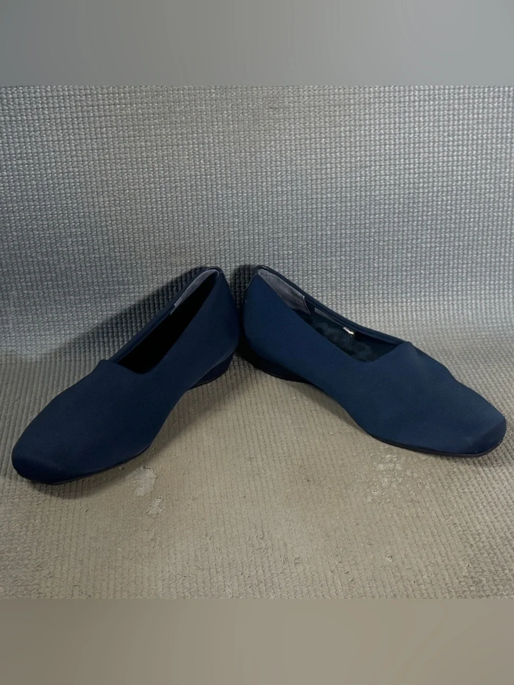 Vionic Women's Powell Demi Wedge Casual Shoes Blue Size 7.5
